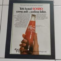 Gambar iklan warna Teh Sosro potongan majalah jadul kuno lawas dari valerio collection Kota Denpasar 1 Tokopedia