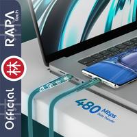 Gambar RAPAtech DC8083 - LINE PRO I - USB-C to USB-C Data Cable 100W LED 1M - DC8083 dari RAPAtech Jakarta Kota Administrasi Jakarta Barat 4 Tokopedia