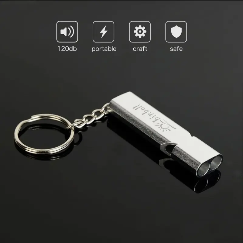 Gantungan Kunci Peluit Survival Outdoor Emergency Whistle Keychain 1