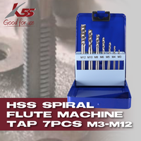 Gambar K55 Tap Mesin Spiral HSS M2 Set 7pcs Ukuran Metric M3-M12 dari MST TOOLS Kota Administrasi Jakarta Barat 1 Tokopedia