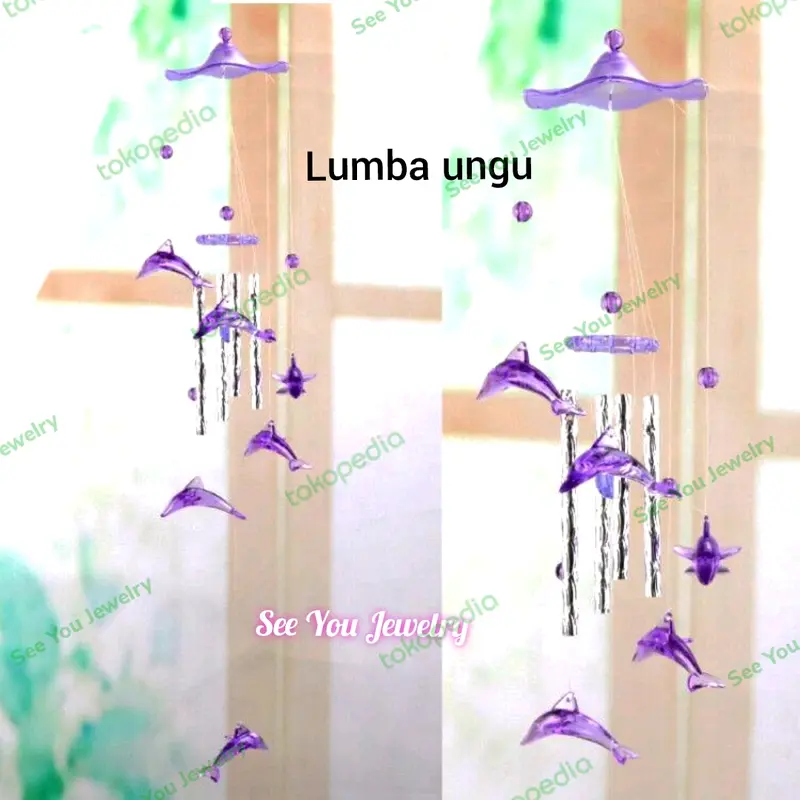 Lonceng Angin / Wind bell / Fungling / Kerincingan Wind chime Dolphin 0