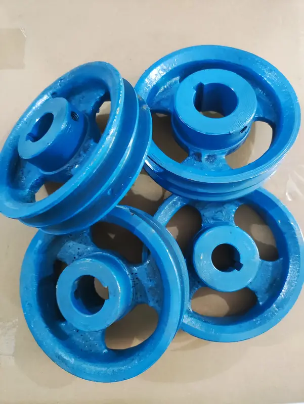 Pulley besi cor B2 x 6" pully 0