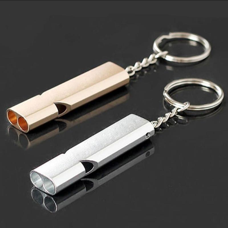 Gantungan Kunci Peluit Survival Outdoor Emergency Whistle Keychain 0