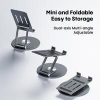Gambar KIIP WIRELESS PHONE STAND HOLDER FOLDABLE DUDUKAN HP TABLET H01 - Grey dari Citos Global Teknologi Kota Tangerang 1 Tokopedia
