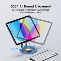 Gambar KIIP WIRELESS PHONE STAND HOLDER FOLDABLE DUDUKAN HP TABLET H01 - Grey dari Citos Global Teknologi Kota Tangerang 2 Tokopedia