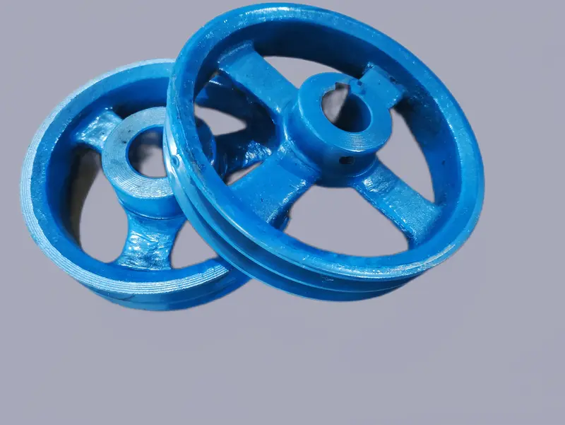 Pulley besi cor B2 x 6" pully 1