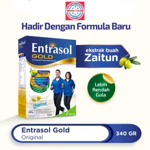 ENTRASOL GOLD PLAIN (ORIGINAL) 340GR PER 1 BOX
