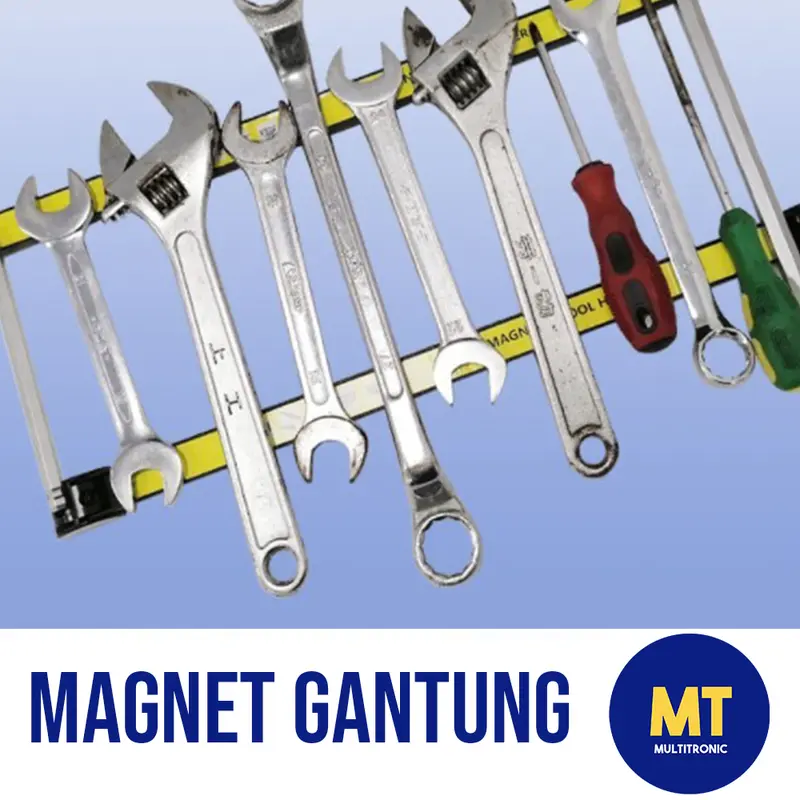Magnet Strip Gantung Penyimpanan Perkakas/ Kebutuhan Rumah/ Dapur 0