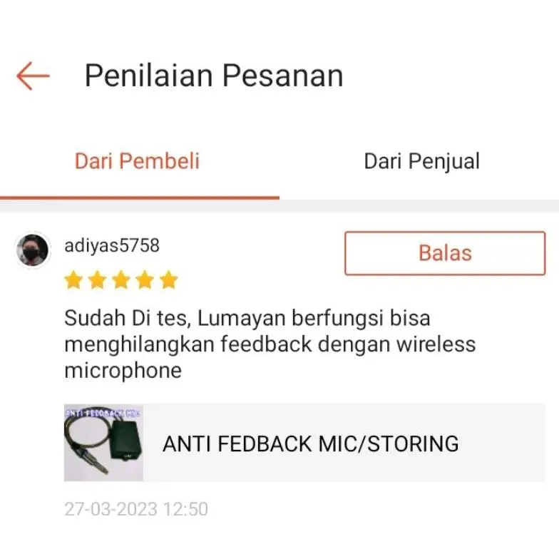 ANTI FEEDBACK STORING MIC + CONTROL 4
