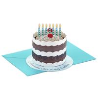 Gambar GREETING CARD- HALLMARK- CELEBRATE- BIRTHDAY CARD- CAKE- 3D POP- UP dari Hallmark Cards Indonesia Kota Administrasi Jakarta Utara 1 Tokopedia