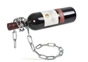 Floating Bottle Holder Iron Chain Rak Holder Botol