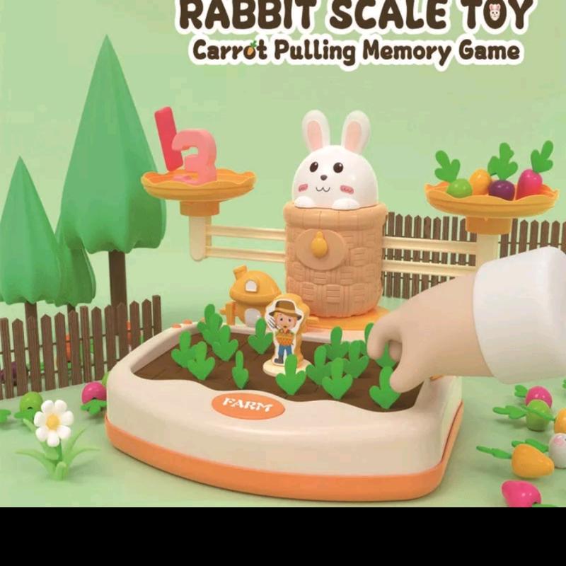 Mainan edukasi anak Rabbit balance scale 3in1 - Shop | Tokopedia