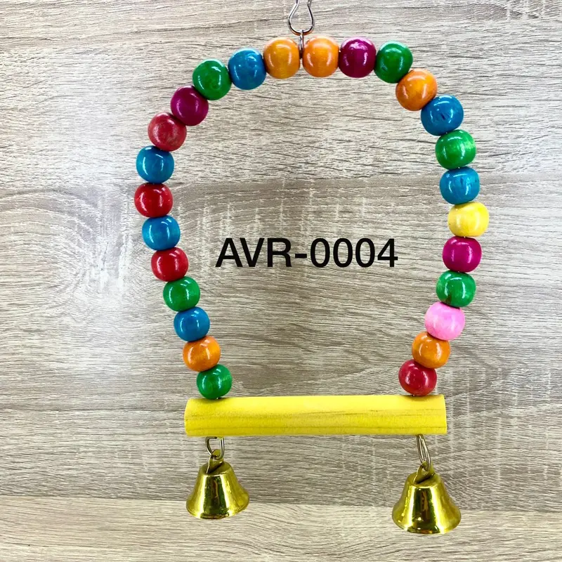 MAINAN BURUNG PARROT IMPORT AYUNAN LOVEBIRD AVR-0004 MAINAN SUN CONURE 1