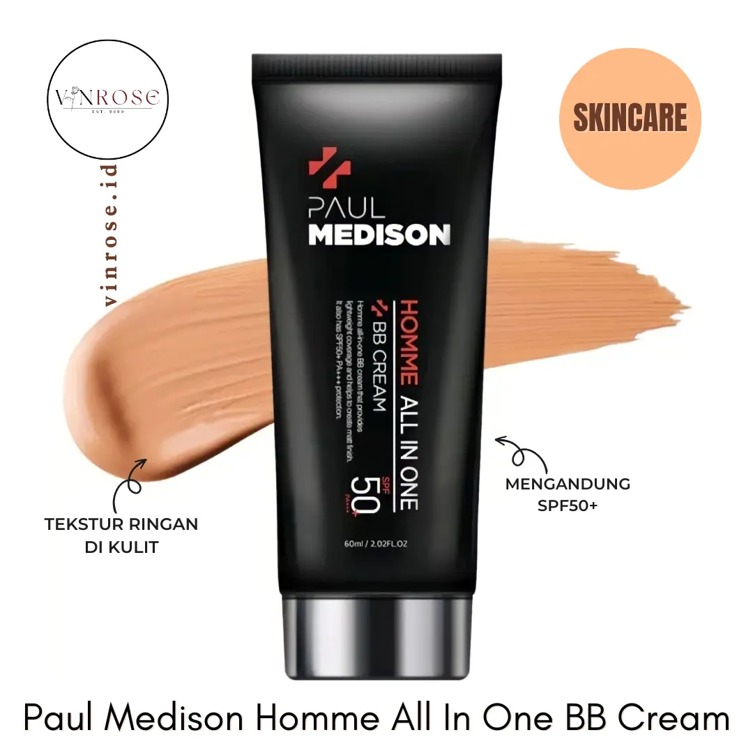 Paul Medison Homme All In One BB Cream Korea Untuk Pria/ Men Skincare