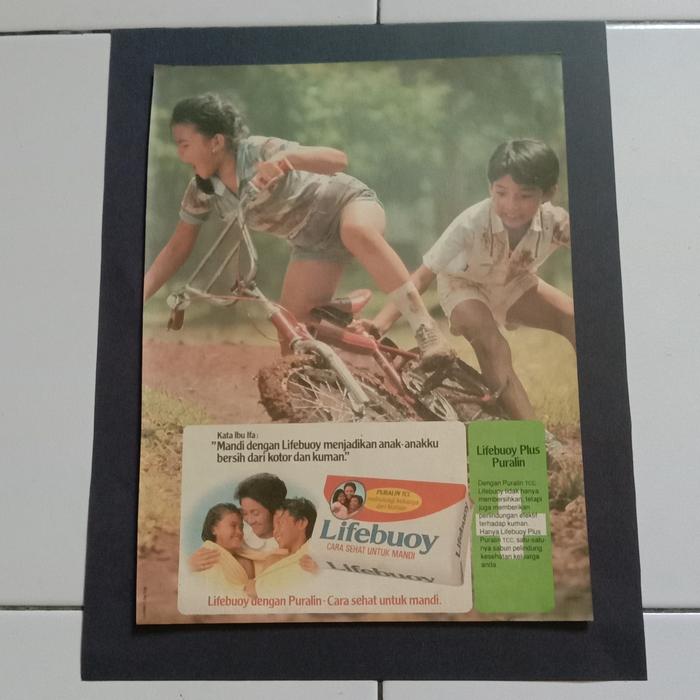 Gambar iklan warna sabun Lifebuoy potongan majalah jadul kuno lawas dari valerio collection Kota Denpasar Tokopedia