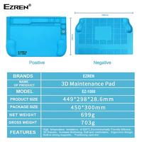 Gambar Ezren EZ-1088 Karpet Matras Alas Service Anti Panas 500c Antistatik dari Ezren Official Store Kab. Tangerang 5 Tokopedia