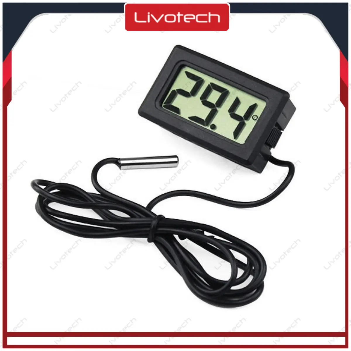 Digital Mini Thermometer with 1m Probe (termometer mini)