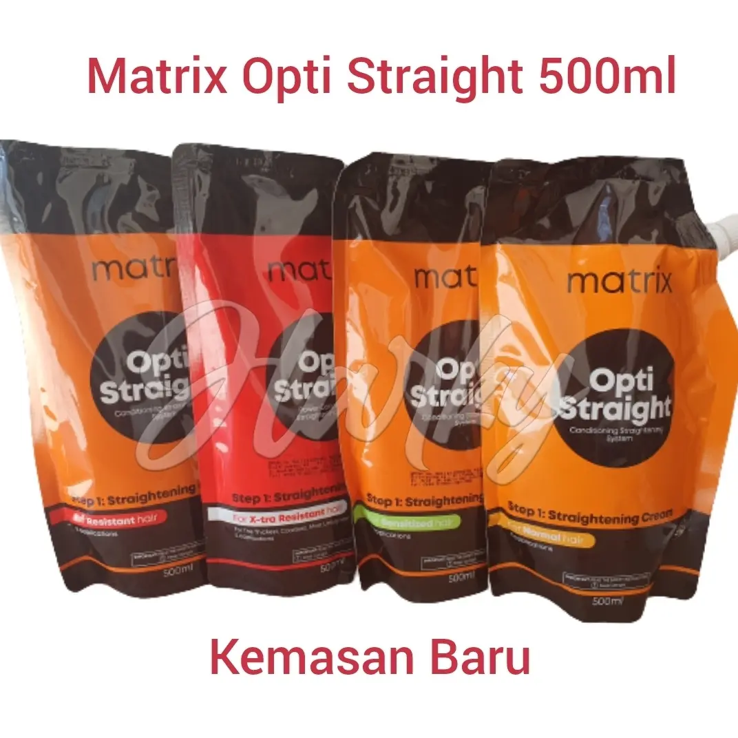 MATRIX OPTI STRAIGHT 500 ml optistraight obat smoothing rambut step 1