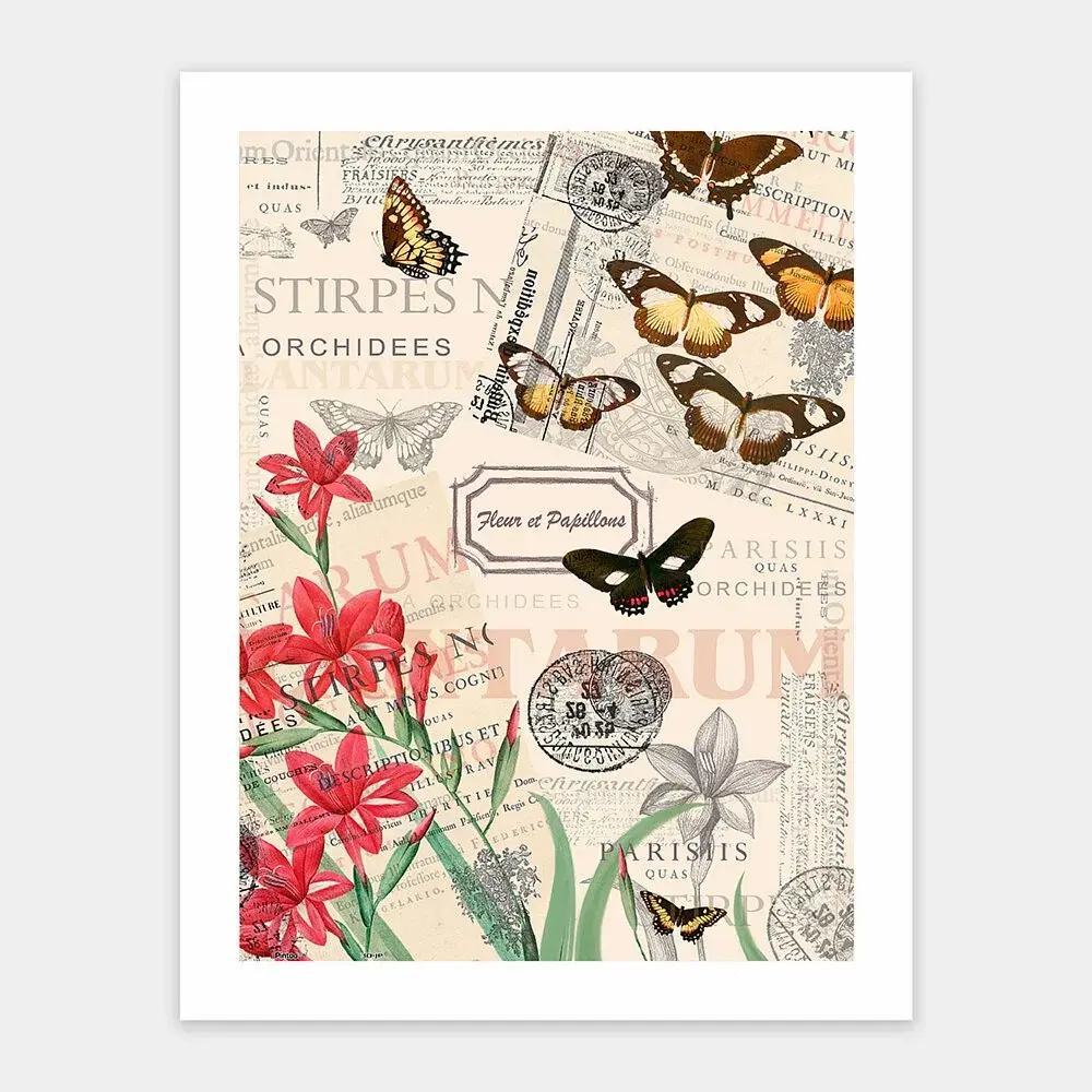 Pintoo Jigsaw Puzzle Butterfly Floral Design 300pcs H1585