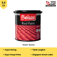 Gambar Cat Genteng Belazo 2.5 Liter dari Warna Abadi Jemursari Kota Surabaya 1 Tokopedia