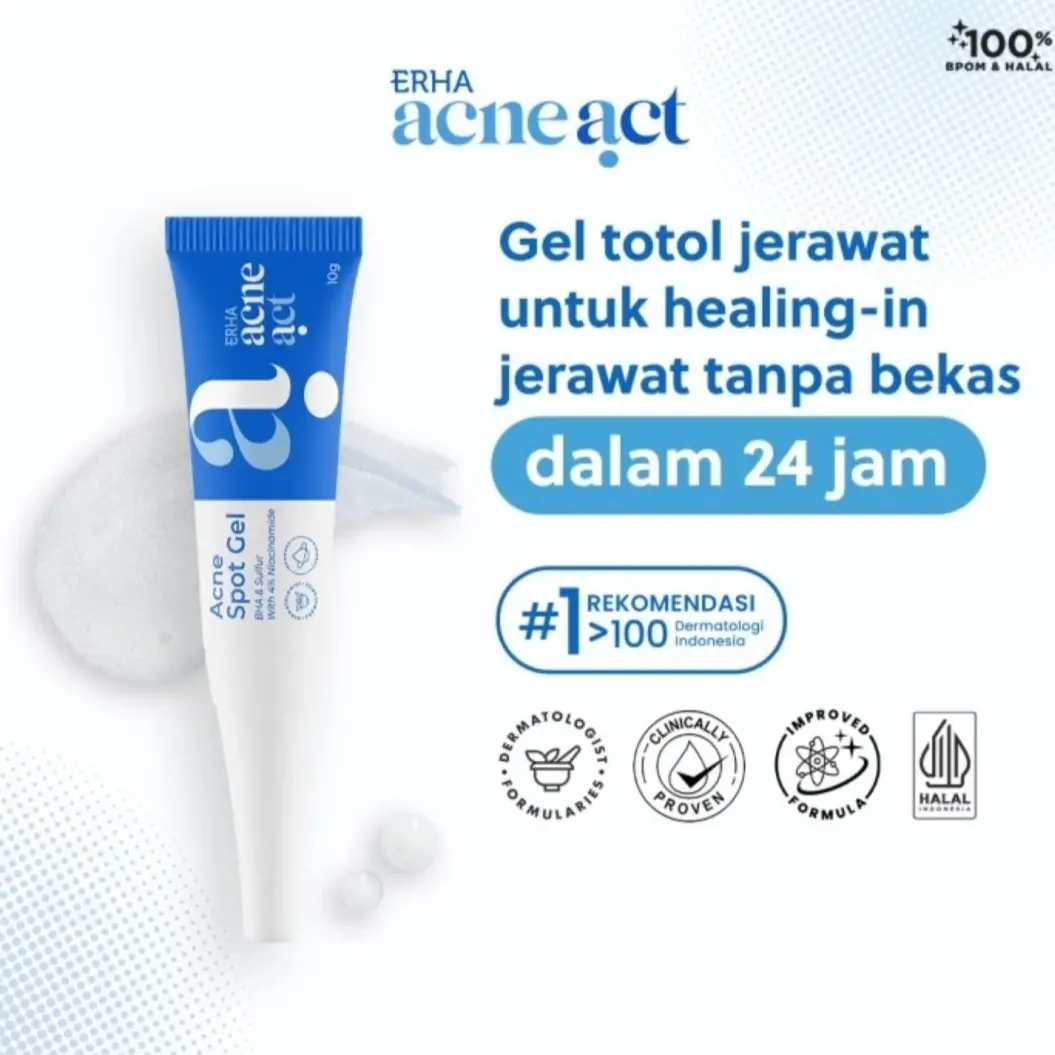 Erha Acne Spot Gel Care Lab 10g Obat Jerawat