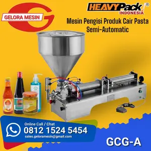 Paste Filling Machine - Mesin Pengisi Cairan Pasta GCG-A HEAVYPACK