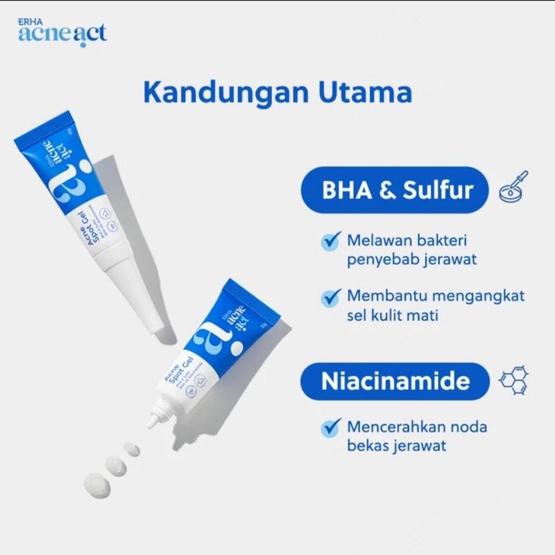 Erha Acne Spot Gel Care Lab 10g Obat Jerawat 2