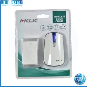 I-klic Bel Pintu Rumah Nirkabel Kinetic 581p Wireless Door Bell House