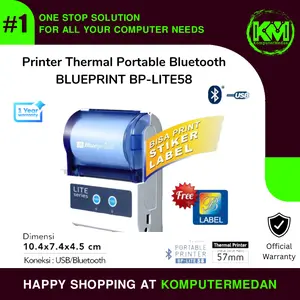 Printer Thermal Portable Bluetooth BLUEPRINT BP-LITE58