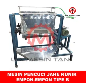 Mesin Pencuci Jahe Kunir empon empon kunyit Tipe B