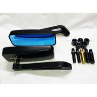 Gambar SPION MOTOR UNIVERSAL SF-012 KACA BIRU - FULL CNC PLUS BAUT KOMPLIT dari Tanaga Online Shop Kota Administrasi Jakarta Barat 2 Tokopedia