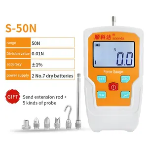 Force Gauge 500 kg / 0.01kg Dynamometer Push Pull Tester Meter Digital