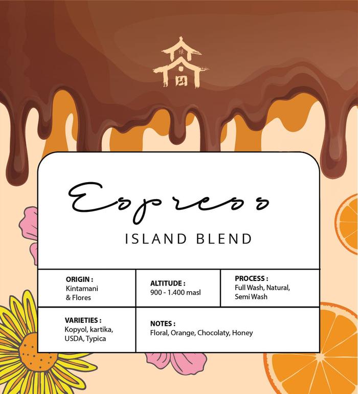 Gambar ESPRESSO BLEND | ISLAND BLEND | 250GR dari Red Castle Coffee Roaster Kota Denpasar Tokopedia
