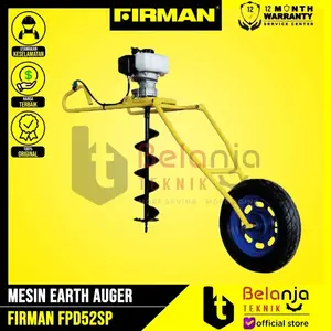 Firman Earth Auger FPD 52 SP 12 Inch Mesin Gali Lubang Tanah FPD52SP