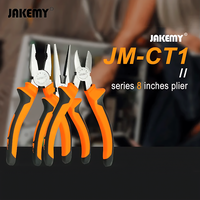 Gambar Jakemy JM-CT1-5 8 Inch Hardware Tool Non-Slip Diagonal Plier dari House Sparepart Kab. Tangerang 5 Tokopedia