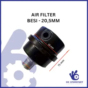 Filter Udara Besi Kompresor 20,5 mm