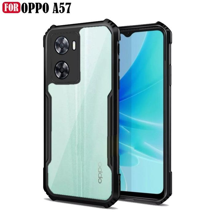 Gambar Case Oppo A57 4G / 5G Case Shockproof Fusion Armor Transparan dari Hugskal Kota Administrasi Jakarta Selatan Tokopedia