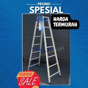 Tangga Lipat Aluminium 250 cm/ 2,5 Meter