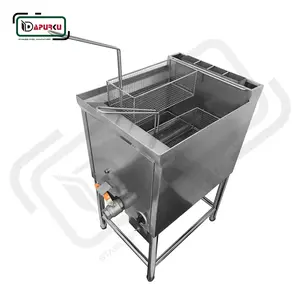 SS Deep Fryer Gas, Fried Chicken, Ayam Goreng Full Stainless Steel