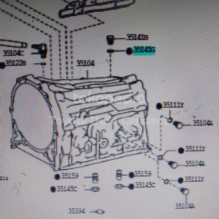 Gambar Oring pengisin dan gasket ring pembuangan trans matic innova reborn - pengisian dari toyota duta cendana Kab. Cianjur Tokopedia