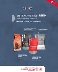 Gambar Semen Pengisi Nat Keramik & Granit DEMIX DS Mortar Instan Tile Grout - Coklat Baron dari Sadar Jaya Maju Kab. Sleman 5 Tokopedia