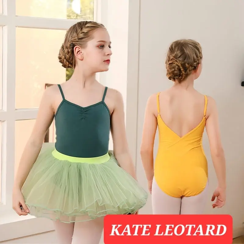 KATE LEOTARD BAJU BALET BALLERINA SENAM GYMNASTIC ICE SKATING SERAGAM