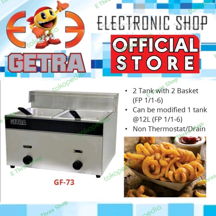 Gambar Getra Gf73 Gas Cooker Double Tank - Gf 73 dari E Three Shop Kota Administrasi Jakarta Utara Tokopedia