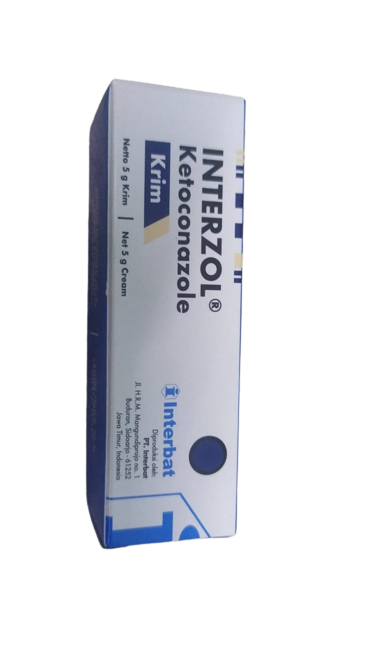 Gambar SALEP KULIT | INTERZOL KETOCONAZOLE CREAM 5 GRAM dari Apotek Boy Surabaya Kota Surabaya Tokopedia