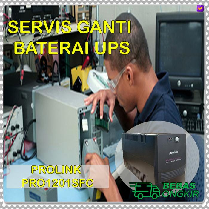 Gambar Prolink PRO1201SFC Service UPS Ganti Baterai UPS PROLINK PRO1201SFC - Bubble 2x dari TokoUPS Kota Administrasi Jakarta Pusat Tokopedia