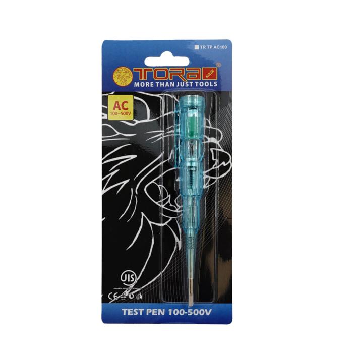 Gambar TORA Obeng Test Pen - Test Pen AC 100 - 500V dari Tora Official Shop Kab. Bandung Tokopedia