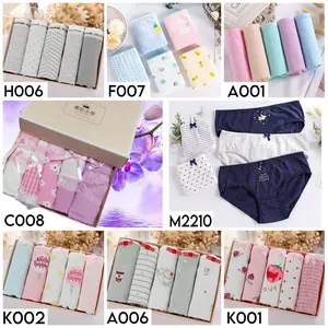 Celana dalam wanita 6 in 1 panties(1box 5pcs)