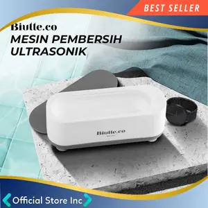 Pembersih Perhiasan Kacamata Jam Otomatis Portable Ultrasonic Cleaner