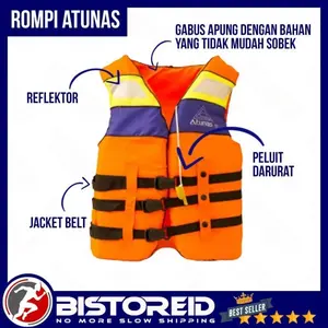 Life Jaket Rompi Pelampung Atunas Size M