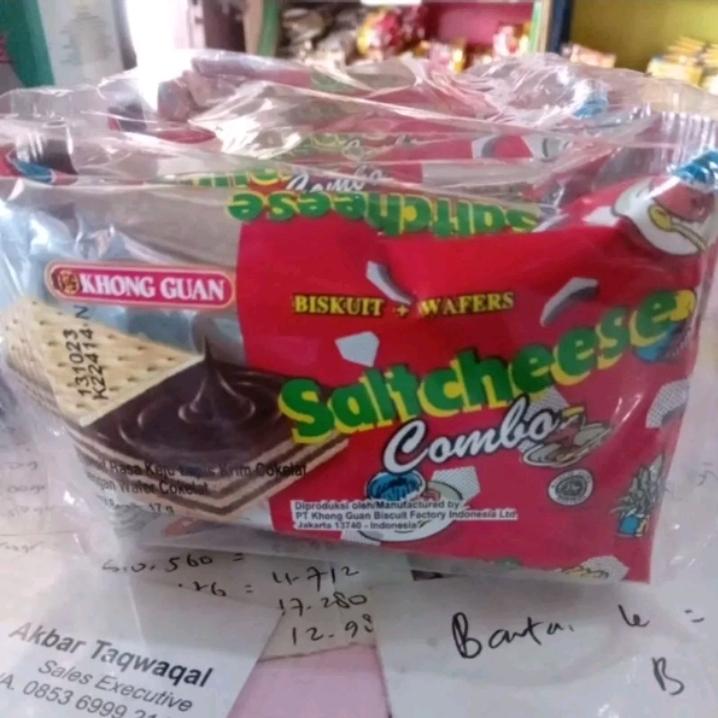 Saltcheese Combo Khong guan 17 gram 0
